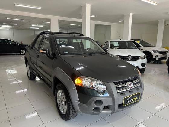 FIAT STRADA 1.8 MPI ADVENTURE CD 8V FLEX 2P MANUAL FIAT STRADA 1.8 MPI ADVENTURE CD 8V FLEX 2P MANUAL